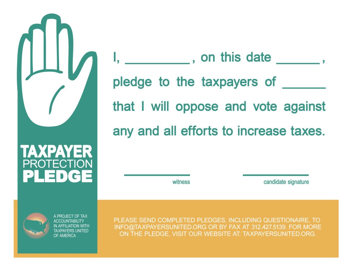 Taxpayer Protection Pledge