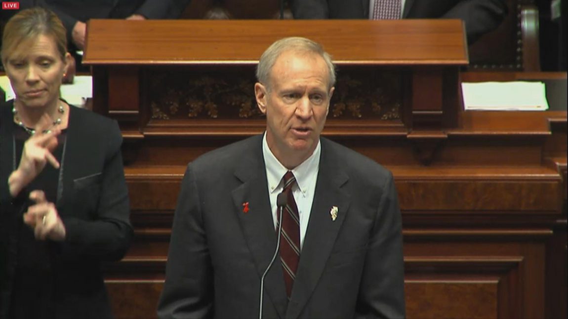 IL Gov. Rauner Strikes at the Root of Evil in Second Budget Address